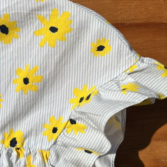 Zara Baby Doll Floral Top - Picture 4 of 8